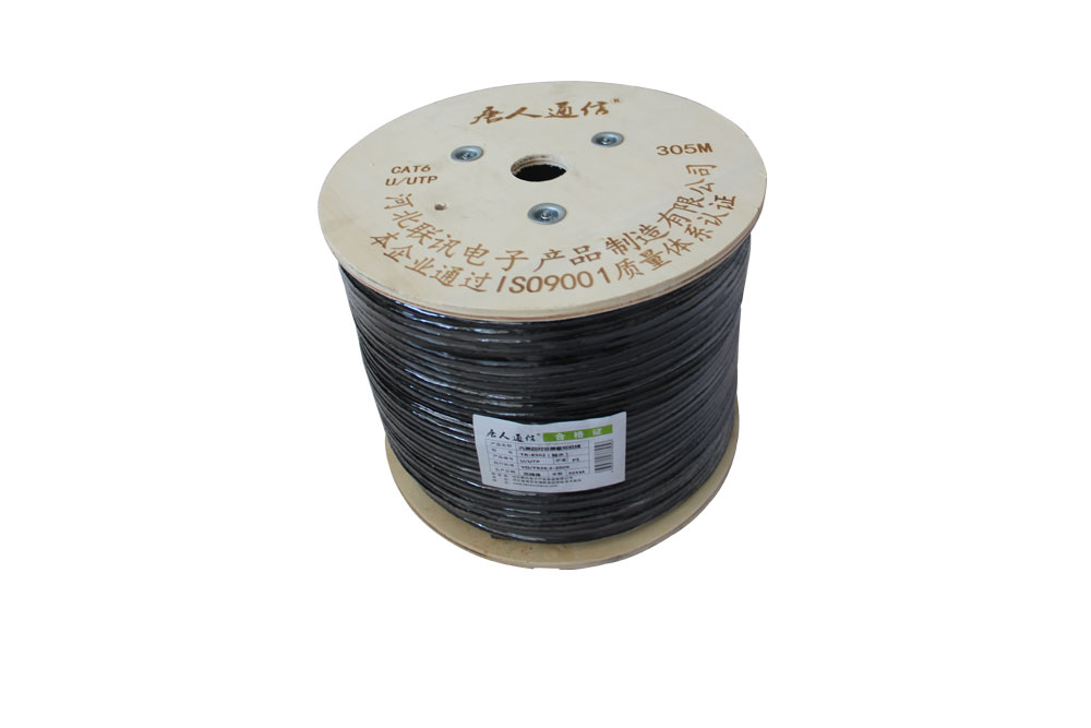 六類四對非屏蔽雙絞線